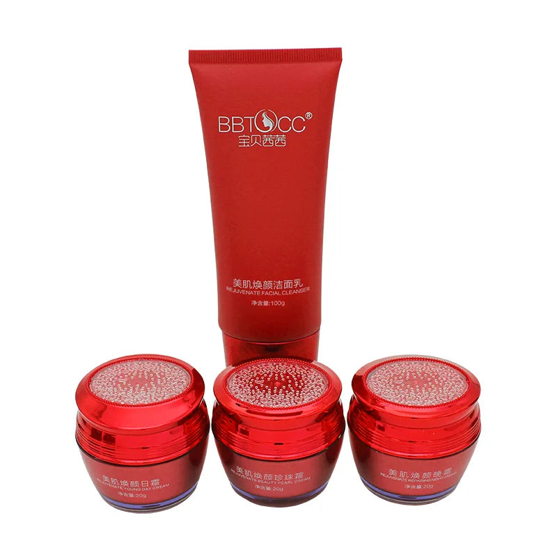 Beauty Red Cover Set Moisturizing ABC Cream+Wash